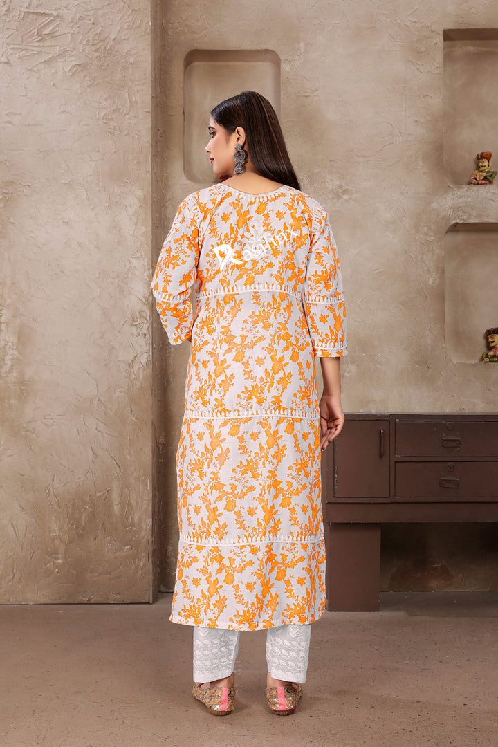 RASIKA Vol-1 – Graceful Chikankari Kurti Pant Set